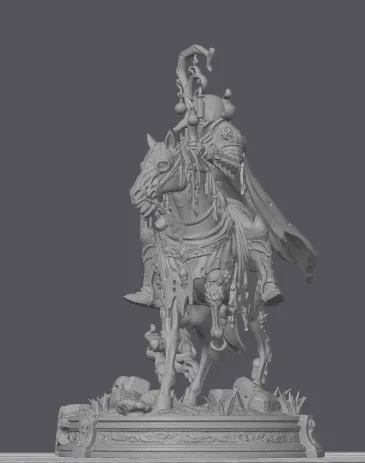 Pestilence Rider Apocalypse Rider Pestilence - Free 3D Print Model - MakerWorld