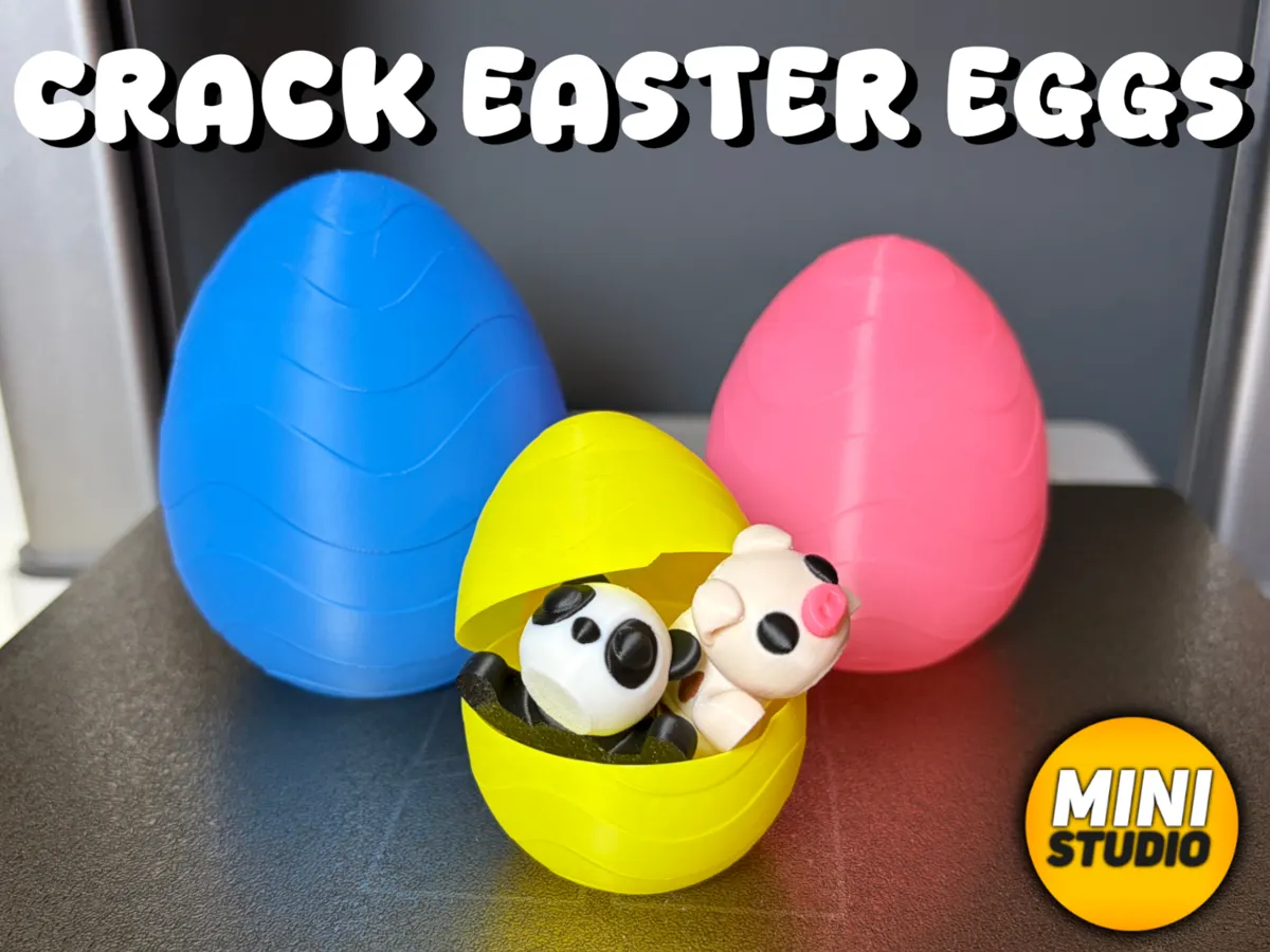 Crack Easter Egg! - Easter Gift Box - Free 3D Print Model - MakerWorld