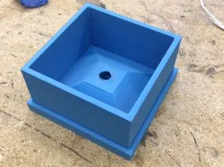 3D Print Concrete Clock Form - MakerWorld Clock