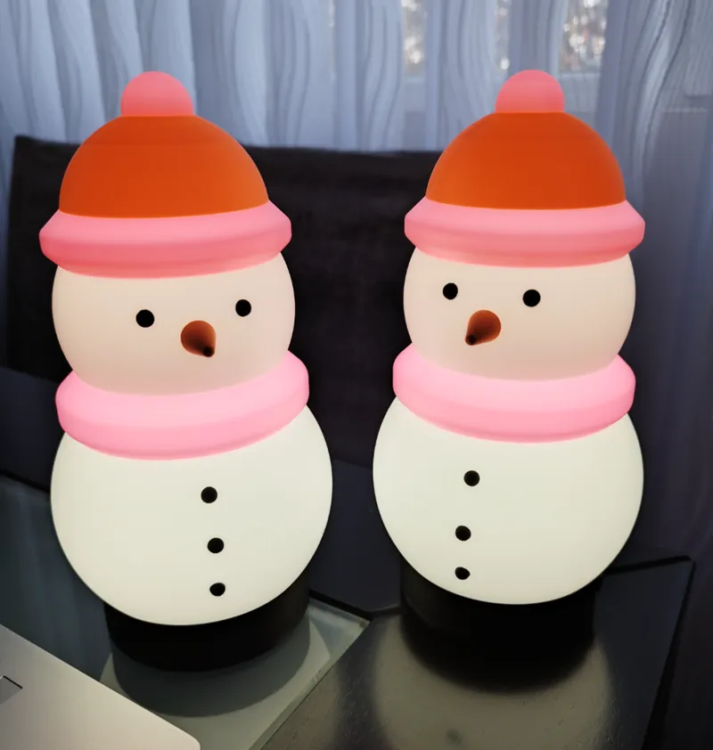 Snowman Led lamp 