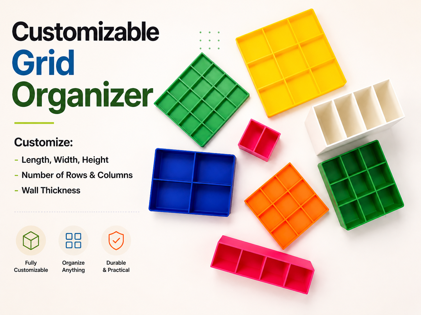 Customizable Grid Organizer
