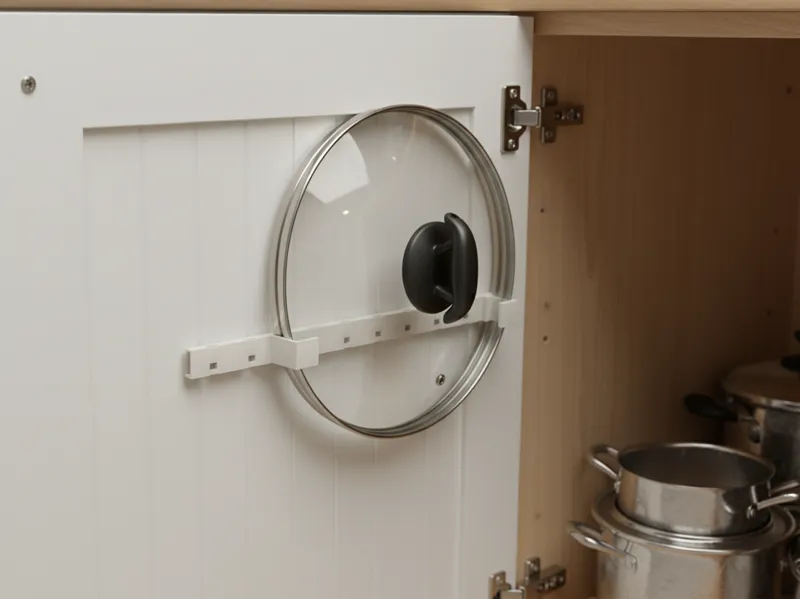 Kitchen Cabinet Universal Lid Holder