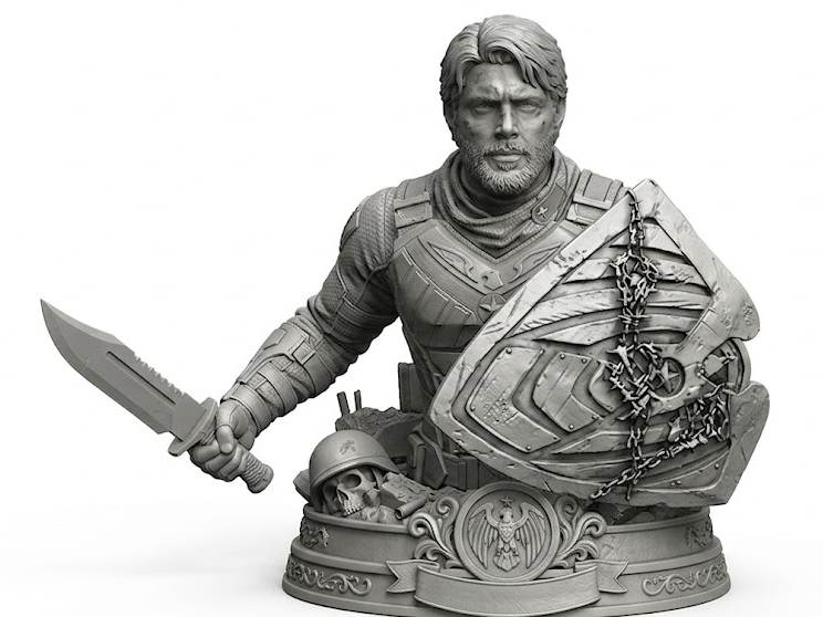 Soldier Boy / The Boys - 3D Print Bust