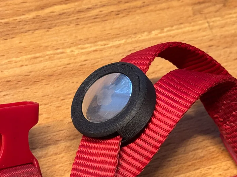 AirTag Case for Dog Collar, slim, no screws needed