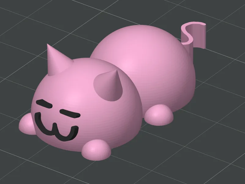 Cute sleeping cat