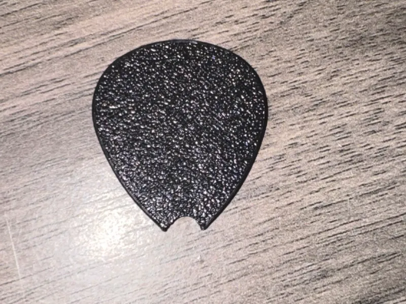 double tip guitar pick (fast print)