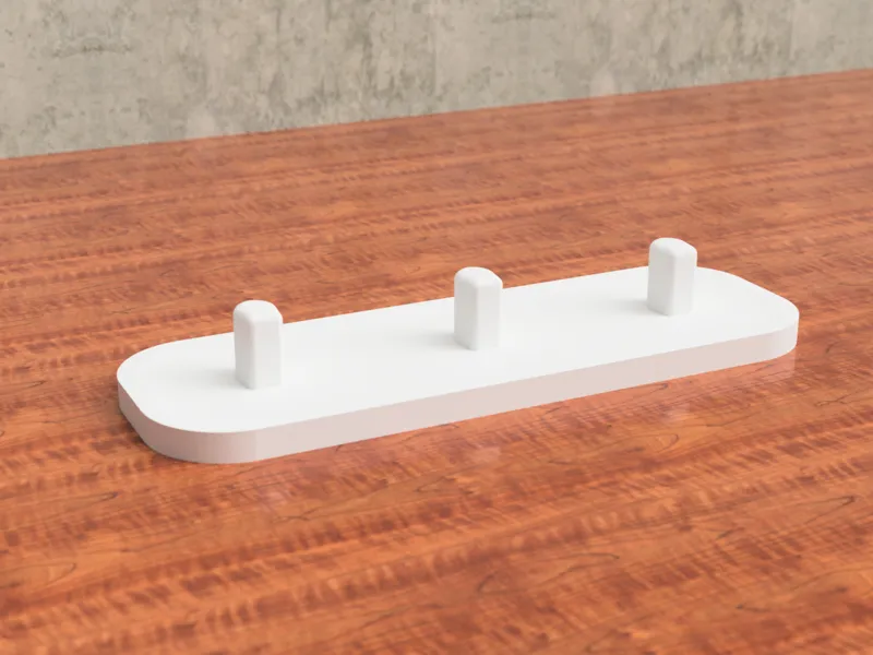 Triple stand oral B holder