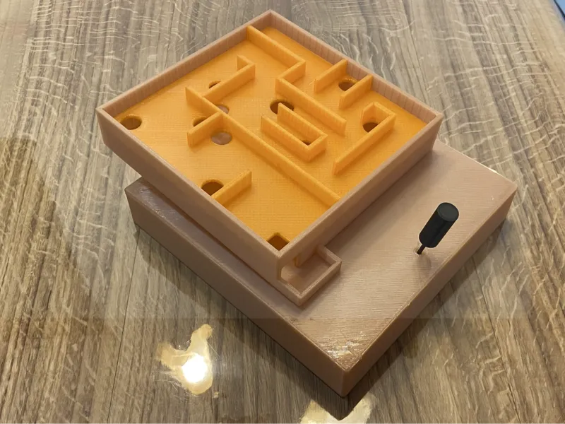 Ball Labyrinth Game - Joystick Operated
