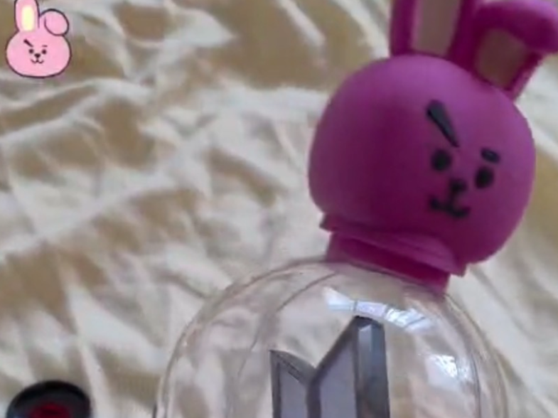 cooky BTS light stick decor