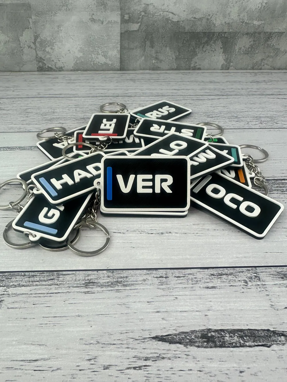 F1 Driver keychain by Oskar MakerWorld: Download Free 3D Models