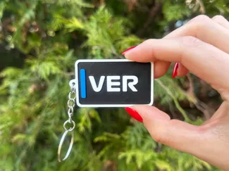 F1 Driver keychain