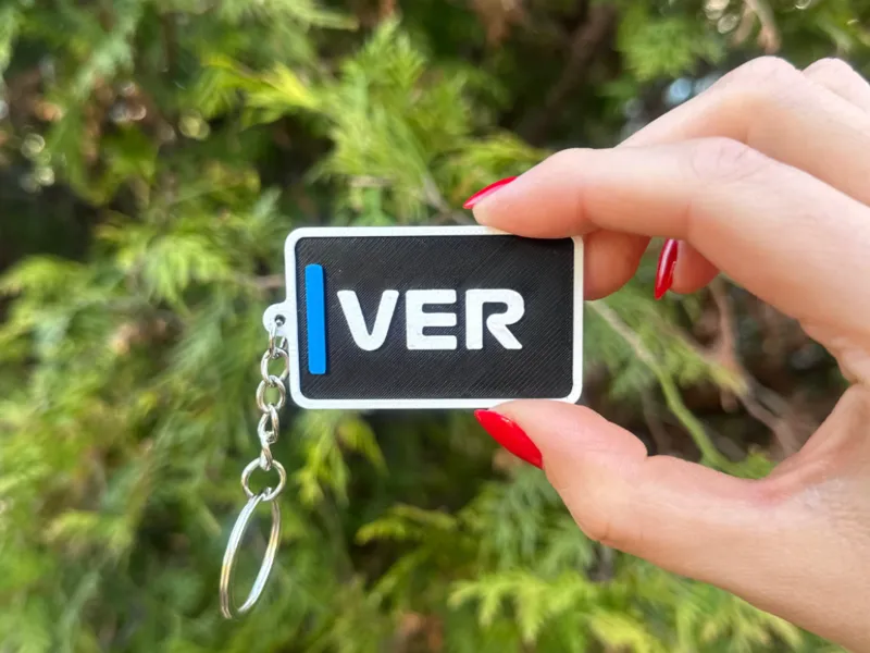 F1 Driver keychain