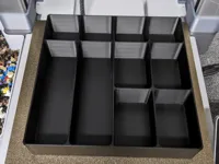 Trois plateaux d'organisation pour boîte à outils — photo 1