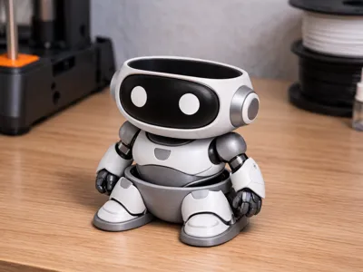 Robot Pen Holder
