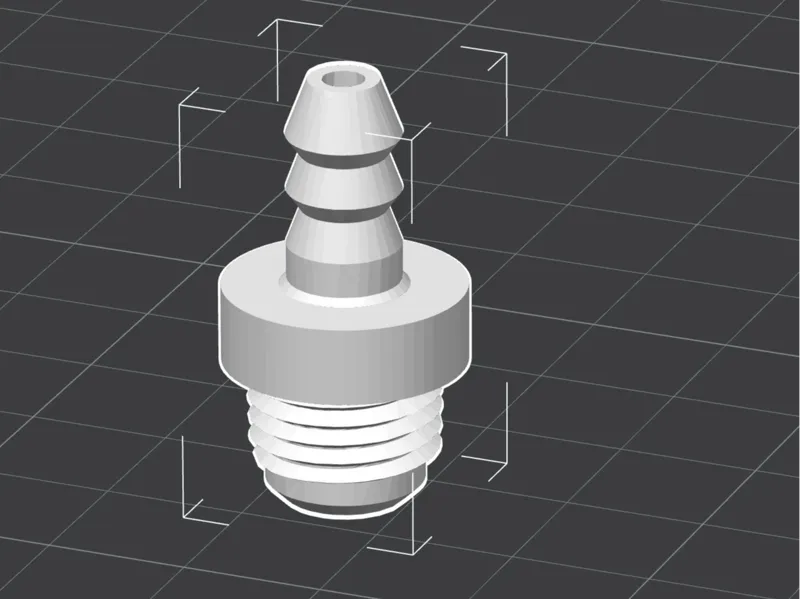 FITTING 8MM 1/4
