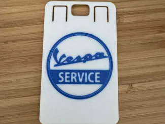 ID Card Badge Holder - Vespa Service