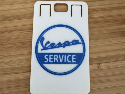 ID Card Badge Holder -  Vespa Service