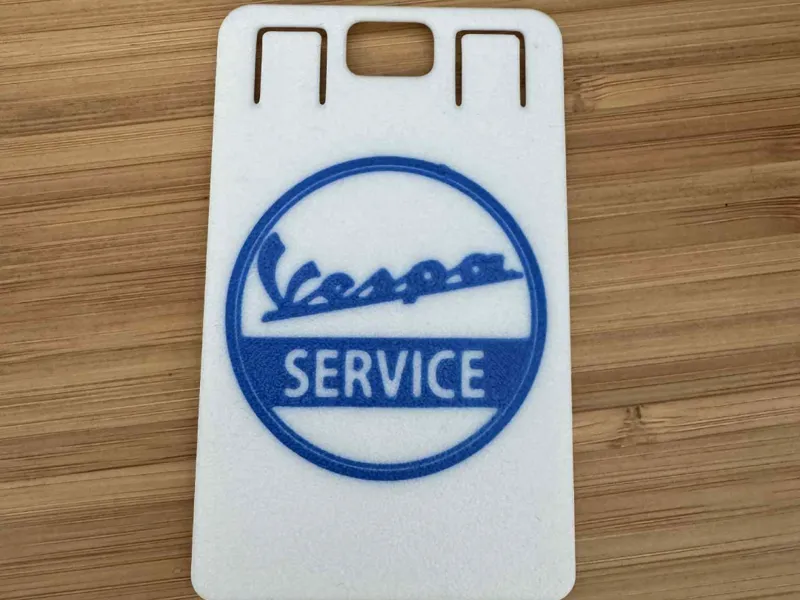 ID Card Badge Holder -  Vespa Service