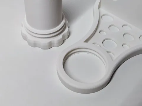 Under-cabinet kitchen paper holder view 4