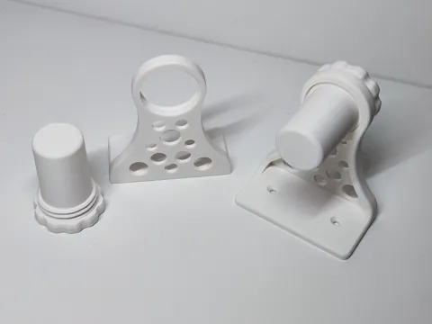 Under-cabinet kitchen paper holder view 2