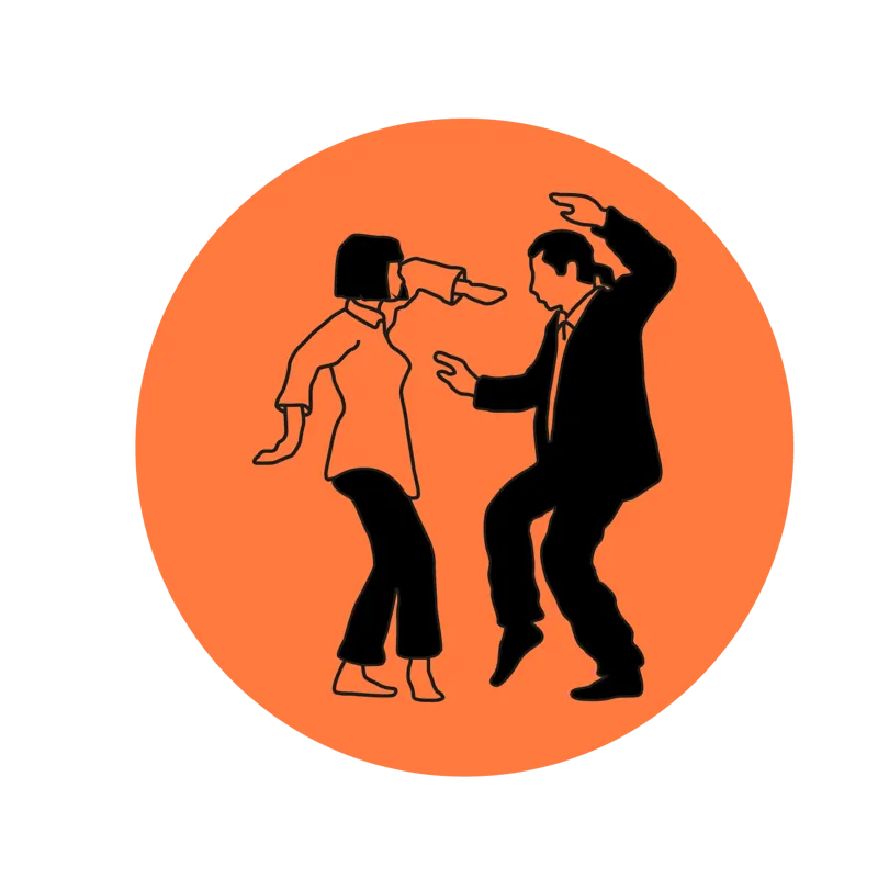 Pulp Fiction coasters 