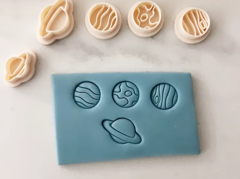 Planets Polymer Clay Cutters