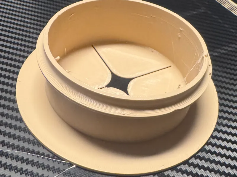 75mm TPU hole fitting for 19mm plywood