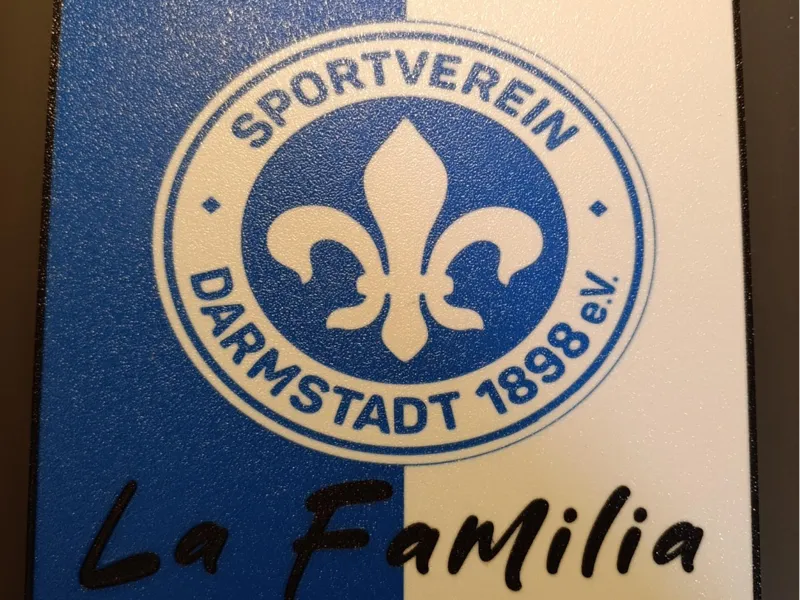Darmstadt La Familia Lightbox zum aufhängen.