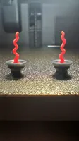 bowl with rising blood