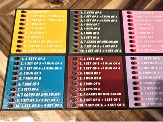 Phase 10 Tracker with storage box