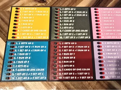Phase 10 Tracker with storage box