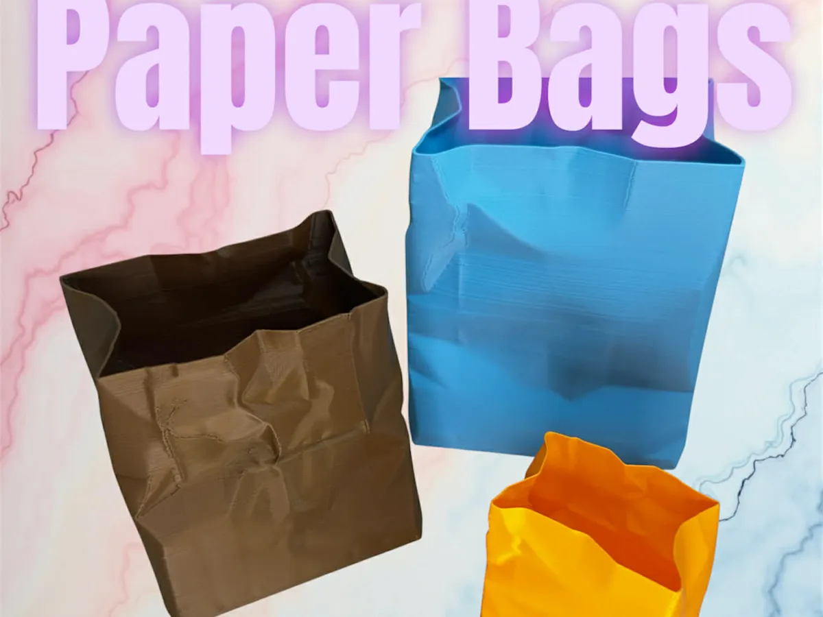 Sac en papier décoratif multi-usage