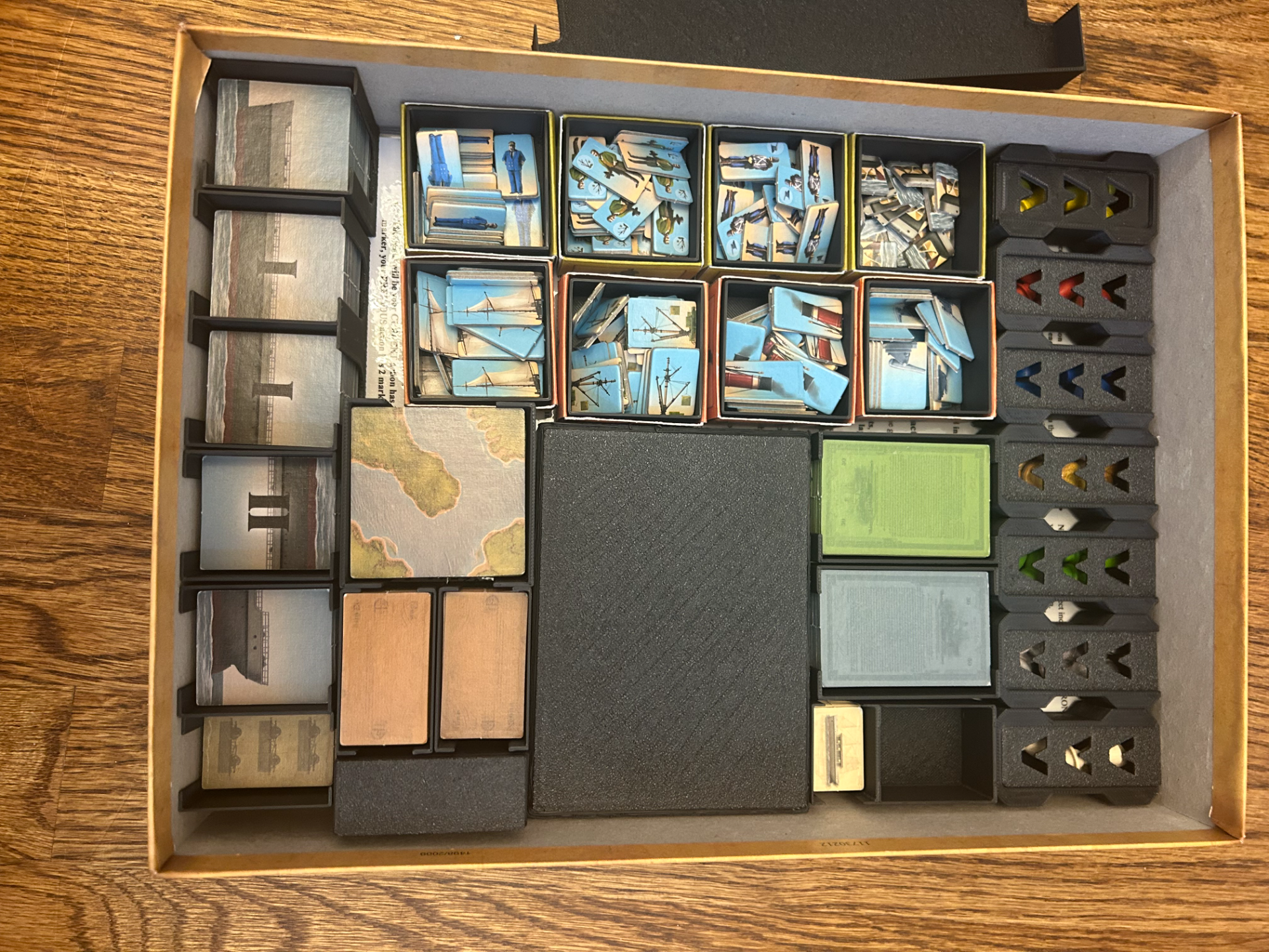 Shipyard Board Game 1st Edition Insert