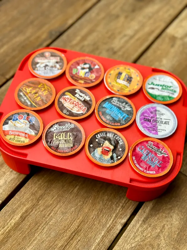 Range-capsules Keurig empilable