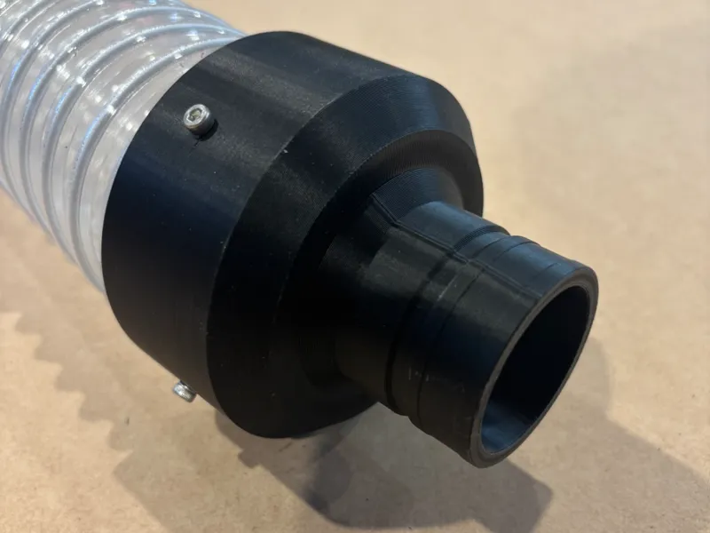 Dewalt Airlock Adapter for 4" PVC Tubing