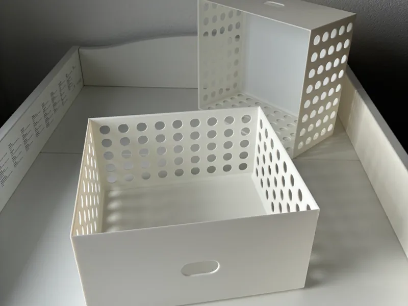 Stackable Box 25x23x13 fits IKEA SMAGORA