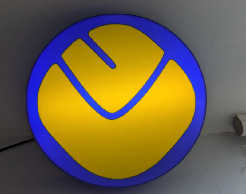 Leeds United 'Smiley' Lightbox