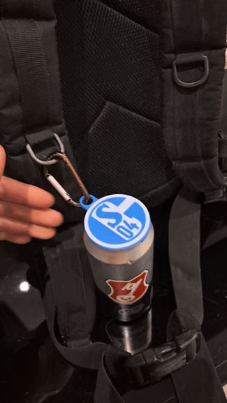 DosenDeckel CanCap Anhänger Schalke04