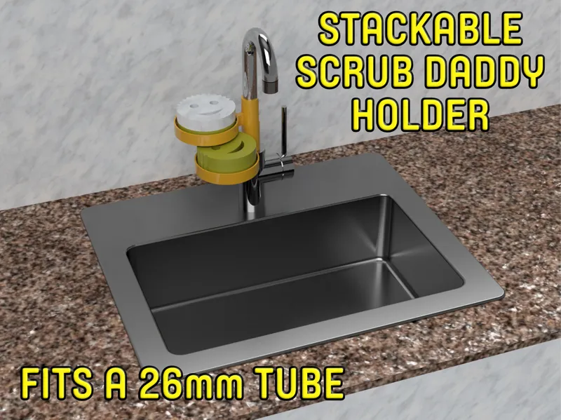 Scrub Daddy Tap Holder