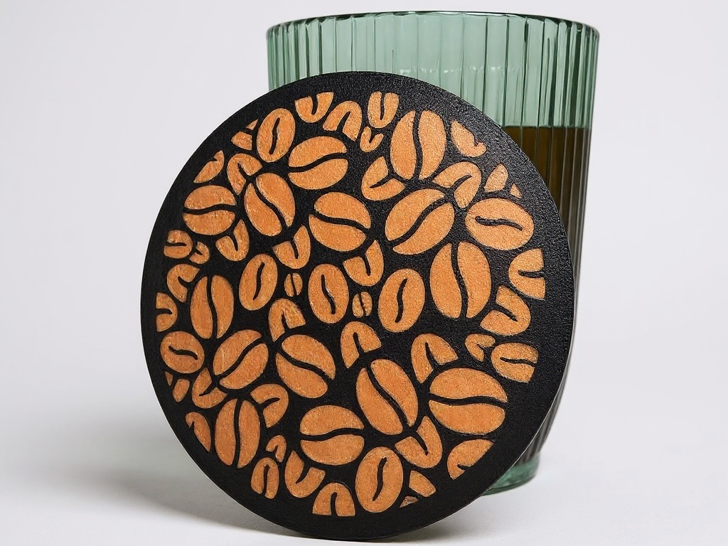 Coffee Bean Coaster