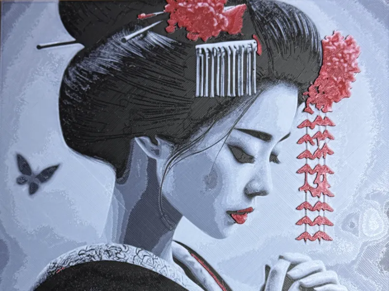 Geisha HueForge 200x200