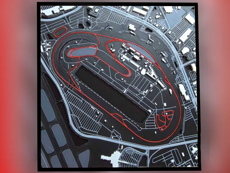 Daytona Int'l Speedway - Track Diorama