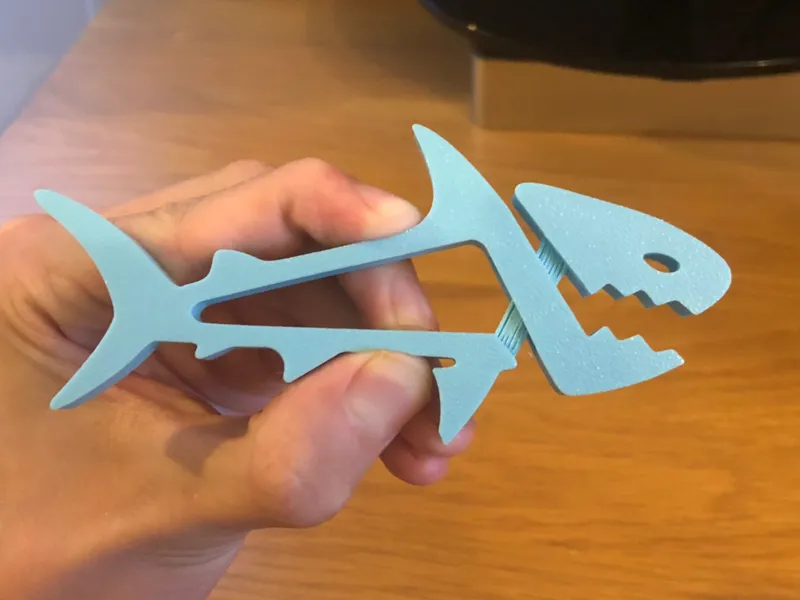 Hungry shark clip! PRINT IN PLACE
