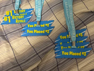 Fortnite Medals - 1st 2nd 3rd 4th Place