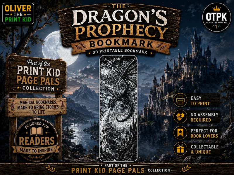 The Dragon's Prophecy Bookmark