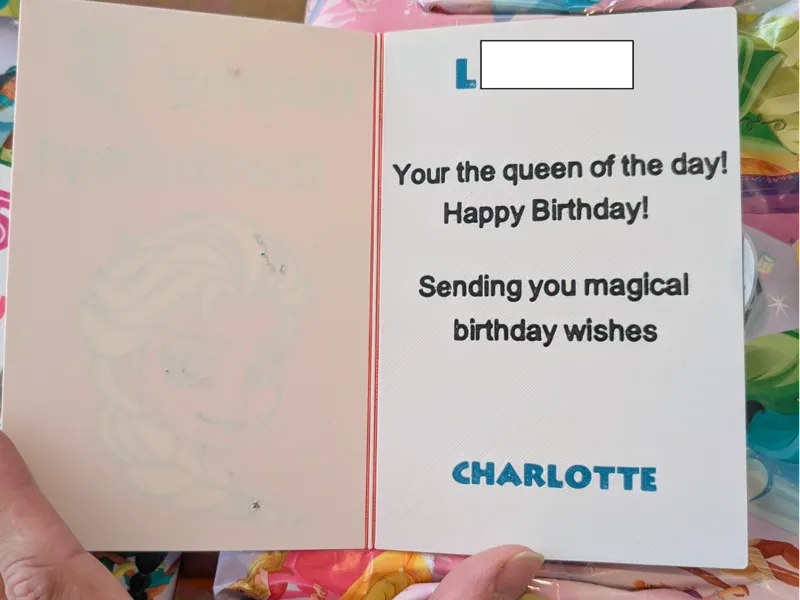 Birthday Card (Elsa)