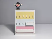 【三排】家用机收纳架