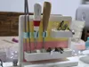 Three sizes of ring organizer accessories (for holding awls, small scissors, seam rippers, small tweezers)