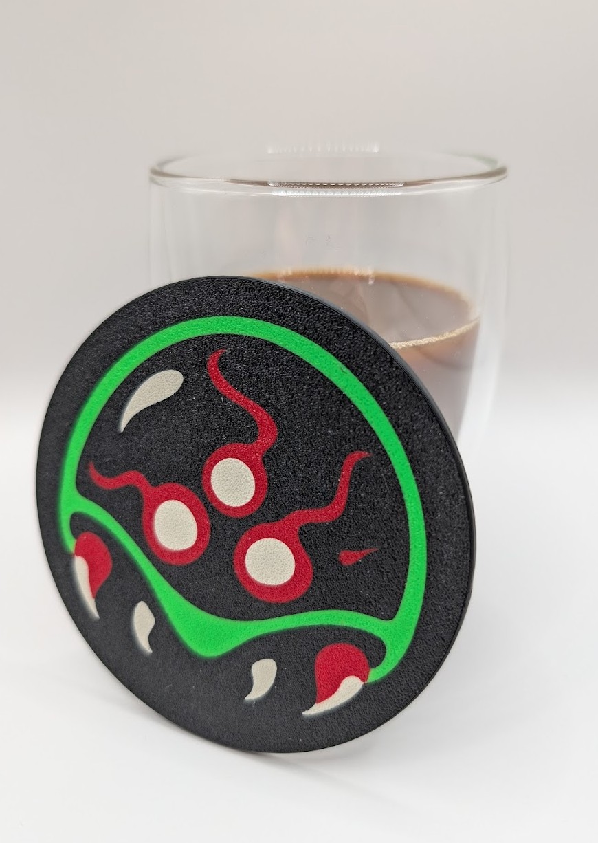 Miniatura 2 do modelo 3D Metroid Coasters