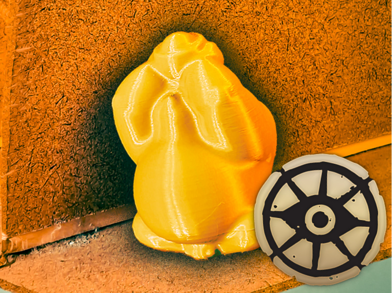 Golden Statue from Deadlock The Game